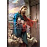イタリア製　ポストカード　「キリストと羊」