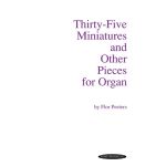 Peeters,F., 35 Miniatures and Other Pieces for Organ ＜オルガン＞