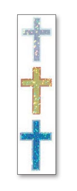 イーショップ教文館：プリズムシール 十字架・クロス（大） ST01